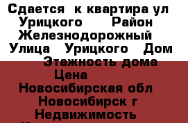 Сдается 1к квартира ул. Урицкого 34 › Район ­ Железнодорожный › Улица ­ Урицкого › Дом ­ 34 › Этажность дома ­ 5 › Цена ­ 12 000 - Новосибирская обл., Новосибирск г. Недвижимость » Квартиры аренда   . Новосибирская обл.,Новосибирск г.